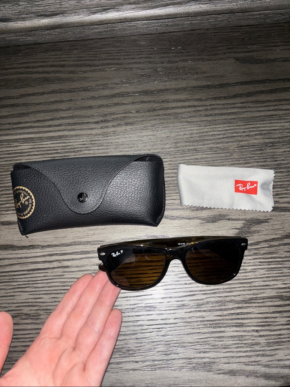 Ray-Ban Wayfarer Sunglasses in Tortoise with Brown Lenses